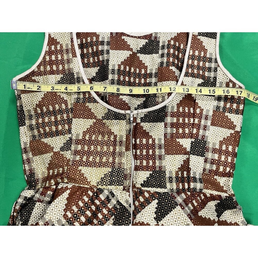 VTG/Retro/Stepford Wife/50s/Statement Dress/Handmade Gorgeous S/M 🤩 - Picture 12 of 13